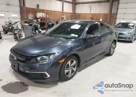 2020 Honda Civic Lx из США, поврежденный, VIN 2HGFC2F65LH512041